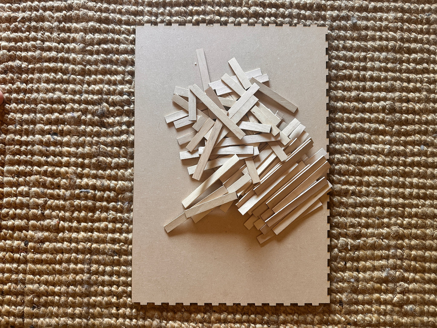 Dulux Flooring - 1:12 Pre-Cut Floorboards with Base