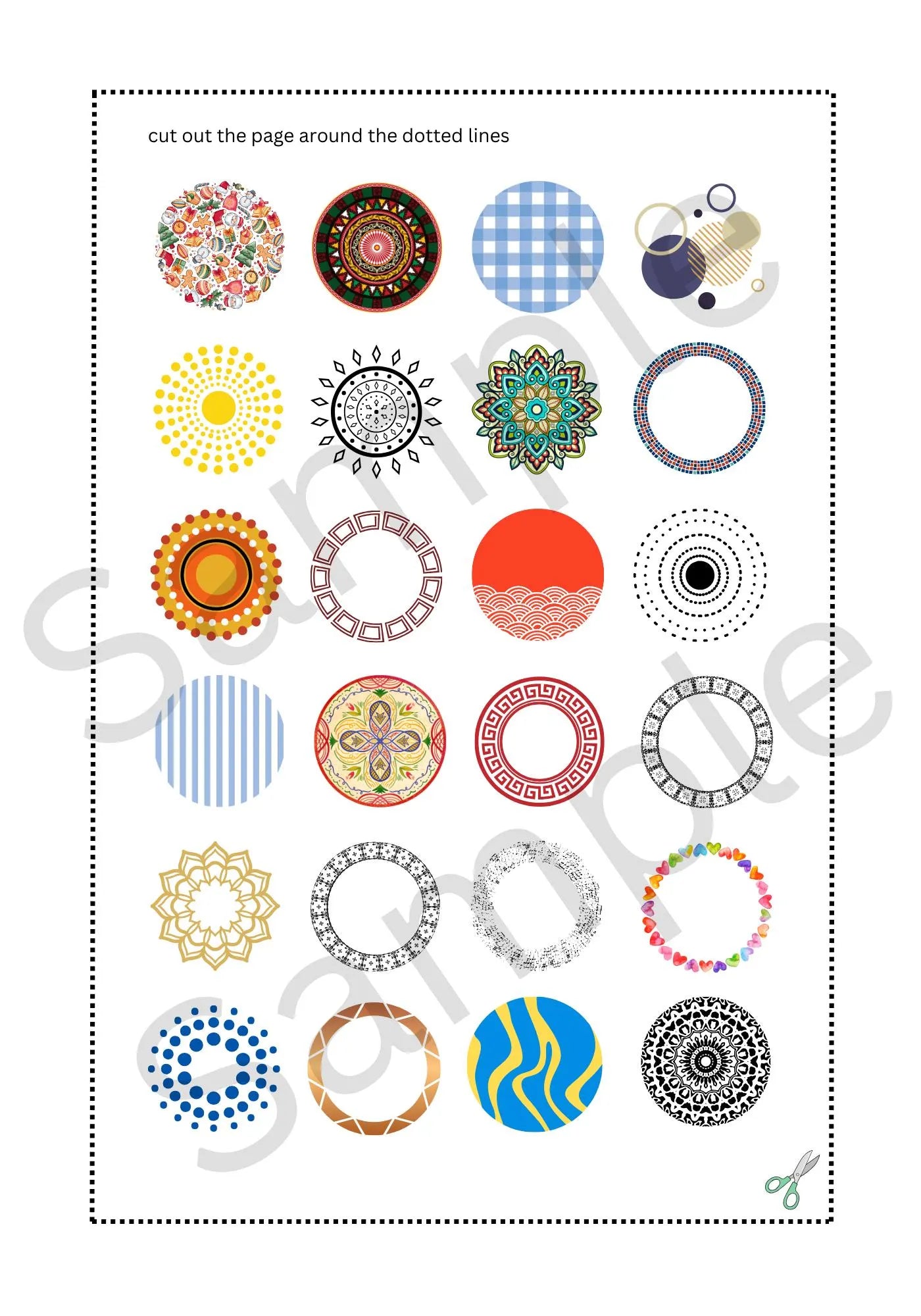 DIY Printable - Make your own Miniature Plates with Mold