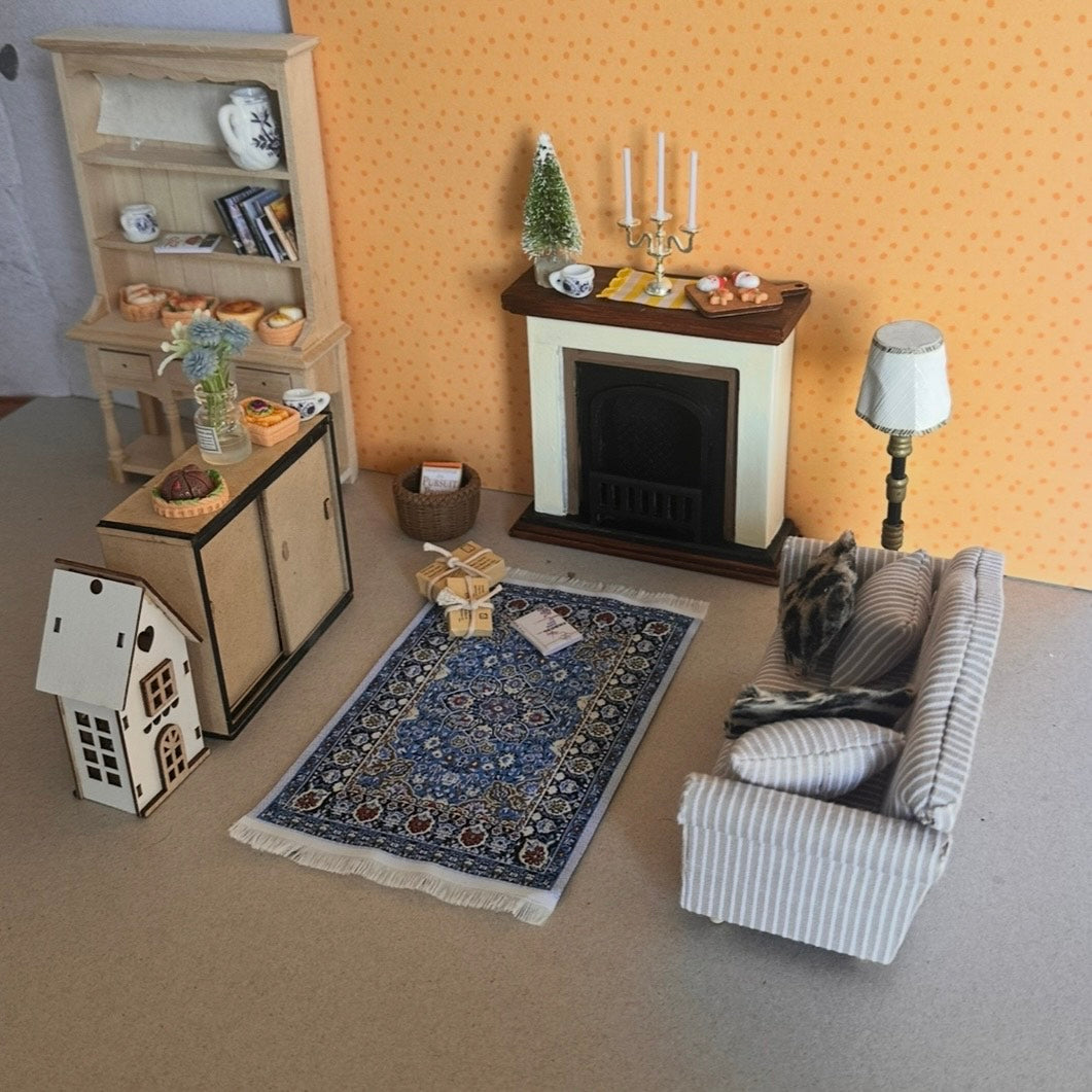 1:12 Christmas Fire Place