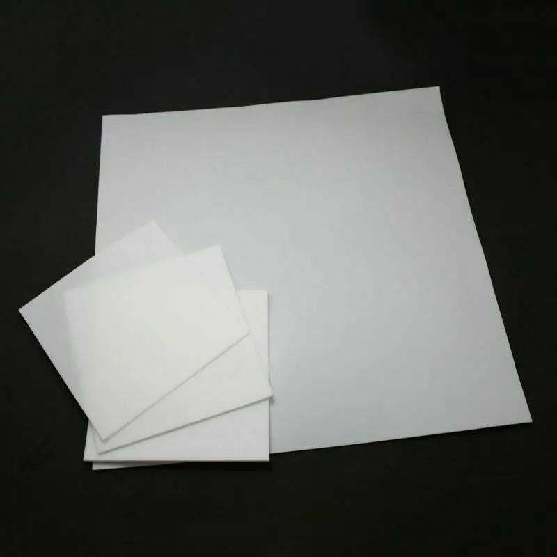 Premium PTFE Film Sheet Plate - High Temperature & Corrosion Resistant, Multiple Sizes & Thickness Options Available