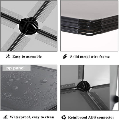 Stylish Grey Cube Storage Organizer - 12 Versatile Shelves for Home and Office